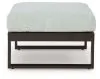 Ashley Furniture P490-814 Beachloft - Ottoman With Cushion - Black / Gray