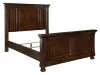 Ashley Furniture B697B2 Porter - Queen Panel Bed - Rustic Brown