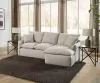 Jackson Furniture Industries 1345/46/76-11 Jackson Furniture Industries 1345/46/76-11 Harper - 2 Piece Sofa Chaise With RSF Chaise - Oyster