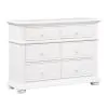 Liberty Furniture 607-BR30 Summer House - 6 Drawer Dresser - Oyster White
