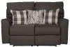Jackson Furniture Industries 61802-1561/58-2533/58 Jackson Furniture Industries 61802-1561/58-2533/58 Searsport - Power Reclining Loveseat With Power Adjustable Headrest - Metal