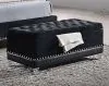 CoasterElevations 300644 Barzini - Velvet Upholstered Tufted Storage Bench - Black