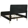 Coaster Fine Furniture 224330Q-S4 Arini - 4 Piece Queen Bedroom Set - Black And Natural
