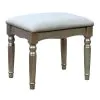 Furniture of America CM7673V-SET Salamanca - Vanity With Stool - Silver