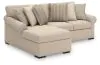 Benchcraft® 59404S6 Benchcraft® 59404S6 LadyMae - 2-Piece Sectional With LAF Corner Chaise - Twill