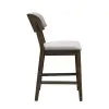 New Classic D1078-22 Rex - Open Back Counter Chair (Set of 2) - Brown