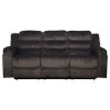 New Classic U1816-30-BRN New Classic U1816-30-BRN Willow - Sofa With Dual Recliner - Brown