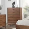 Liberty Furniture 604-BR41 Century Modern - 5 Drawer Chest - Walnut
