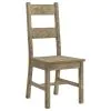 Coaster Fine Furniture 192922 Cardova - Solid Wood Dining Side Chair (Set of 2) - Vineyard Oak