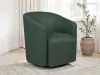 Coaster Fine Furniture 903222 Mossbrook - Fabric Upholstered Swivel Accent Chair - Green