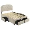 Coaster Fine Furniture 316011FB2 Marianna - Full Footboard & Side Rails, Box 2 of 2 - Cream