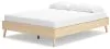 Ashley Furniture EB2444-113 Cabinella - Queen Platform Bed - Tan
