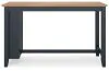 Ashley Furniture D399-13 Ashley Furniture D399-13 Gesthaven - Rectangular Dining Room Counter Table - Natural / Blue