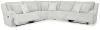 Ashley Furniture 92706S3 Ashley Furniture 92706S3 Top Tier - 5-Piece Reclining Sectional - Alloy