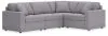 Ashley Furniture 92104S73 Ashley Furniture 92104S73 Modmax - 4-Piece Sectional - Granite