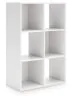 Ashley Furniture EA9630-3X2 Ashley Furniture EA9630-3X2 Onita - Six Cube Organizer - White