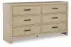 Ashley Furniture B602-31 Calmoro - Dresser - Gray