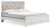 Ashley Furniture B2640B3 Altyra - King Panel Bed - White