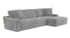 Jackson Furniture Industries 3045/63/76-18 Jackson Furniture Industries 3045/63/76-18 Comfrey - 2 Piece Sofa / RSF Chaise - Moonstruck