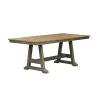 Liberty Furniture 62-CD-TRS Lindsey Farm - Trestle Table - Gray & Sandstone