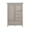 Liberty Furniture 457-BR42 Ivy Hollow - Door Chest - Weathered Linen / Dusty Taupe