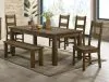 CoasterEveryday 107042 Coleman - Dining Side Chair (Set of 2) - Rustic Golden Brown