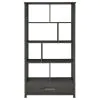 CoasterEssence 801577 Dylan - 4-Shelf Storage Bookshelf - Weathered Gray