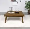 Coaster Fine Furniture 707798 Westerly - Square Wood Coffee Table - Walnut Brown