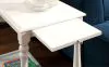 Furniture of America CM-AC222 Deering - Side Table - White