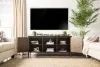 Furniture of America CM5822-TV-60 Broadland - TV Stand - Medium Weathered Oak