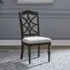 Liberty Furniture 512-C2501S Arden Road - Splat Back Side Chair - Satin Cherry