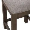 Liberty Furniture 732-OT9001 Cascade Falls - Upholstered Console Stool - Satin Espresso