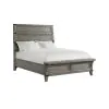 Intercon FG-BR-4965QB-STE-C Intercon FG-BR-4965QB-STE-C Forge - Queen Bed - Brushed Steel