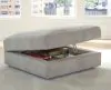 Benchcraft® 2030511 Aslan Court - Ottoman With Storage - Pebble