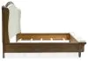 Benchcraft® B787B5 Benchcraft® B787B5 Sturlayne - California King Upholstered Panel Bed - Brown