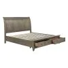 Liberty Furniture 104G-BR-KSB Liberty Furniture 104G-BR-KSB Twin Lakes - King Storage Bed - Gray