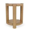Riverside Furniture 11012 Riverside Furniture 11012 Taos - Chairside Table - Toasted Hemlock