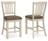 Ashley Furniture D647-124 Bolanburg - Upholstered Barstool (Set of 2) - Beige