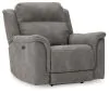 Ashley Furniture 5930113 Next-Gen Durapella - Power Recliner With Adjustablej Headrest - Slate