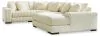 Ashley Furniture 21104S15 Ashley Furniture 21104S15 Lindyn - 4-Piece Sectional With Raf Corner Chaise - Ivory