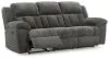 Ashley Furniture 37406/88/94 Frohn - 2 Pc. - Reclining Sofa, Reclining Loveseat With Console - Graphite