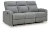 Ashley Furniture PC4220488 Gauntlet - Reclining Sofa - Sterling