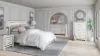 Ashley Furniture B2640/31/36/57/54/96 Ashley Furniture B2640/31/36/57/54/96 Altyra - 5 Pc. - Dresser, Mirror, Queen Panel Bed - White