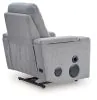 Ashley Furniture PC9930642A Pineland - Glider Power Recliner With Audio System - Pewter