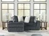 Ashley Furniture 98105S15 Ashley Furniture 98105S15 Midnight-Madness - 2-Piece Sectional With LAF Corner Chaise - Gunmetal