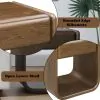 ACME LV05334 Lanza - End Table With Drawer - Dark Walnut