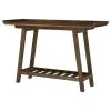 Coaster Fine Furniture 950415 Ornelas - Console Table With Slatted Shelf - Mango Brown