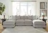 Benchcraft® 20305S5 Benchcraft® 20305S5 Aslan Court - 4-Piece Sofa Pit Sectional - Pebble
