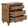 Liberty Furniture 336-BR61 Harrison Heights - Nightstand With Charging Station - Sienna