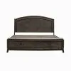 Liberty Furniture 805B-BR-QPBS Liberty Furniture 805B-BR-QPBS Avalon - Queen Panel Storage Bed - Coffee Bean